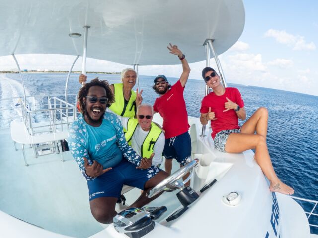 With over 60 dedicated employees, Dive Friends Bonaire is an incredible and passionate team!

We pride ourselves on a personal approach that makes you feel like you're diving with friends.

After diving with us, we’re sure to become your new dive friends! 

#divefriends #bonaire #weareyourdivefriends