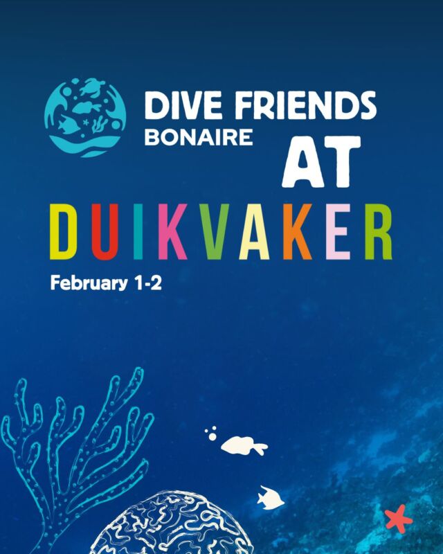 We’re excited to be at Duikvaker on February 1-2 in Houten, The Netherlands. 
 
📍 What to expect at our booth:
✅ Insider tips on diving in Bonaire 🏝️
✅ Info on PADI courses, from beginner to pro 📜
✅ Details on our new Freediving courses 🫁
✅ Exclusive dive trip inspiration & travel advice ✈️
 
If you’re visiting Duikvaker, make sure to stop by and say hi!

#duikvaker2025 #duikvaker #bonaire #scubadiving #scuba